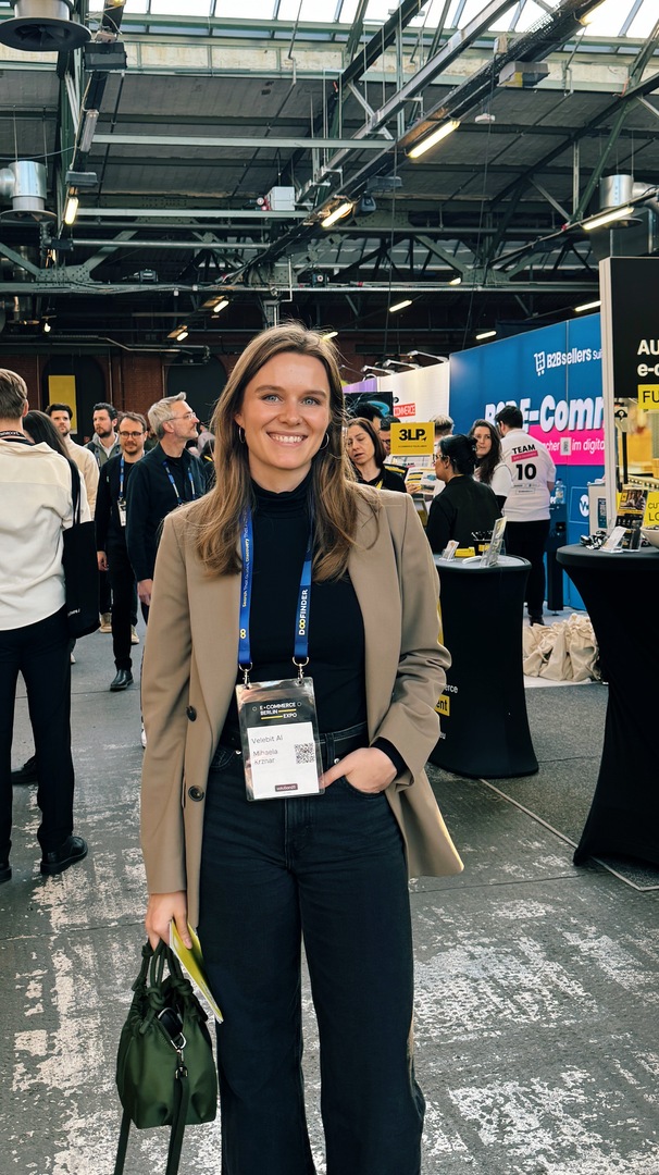Mihaela Krznar in Berlin e-commerce EXPO