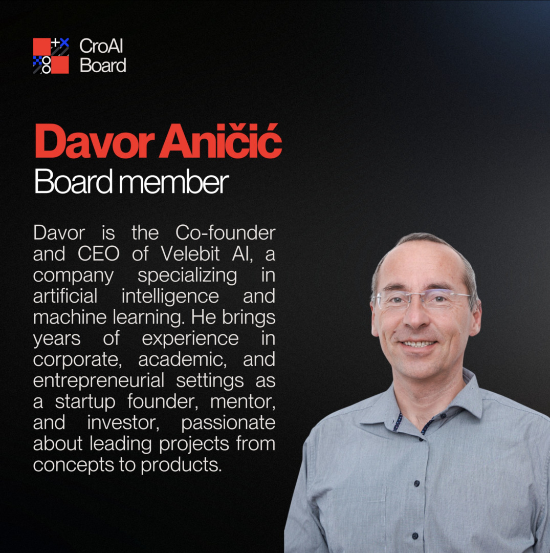 Davor Aničić- CroAI board member