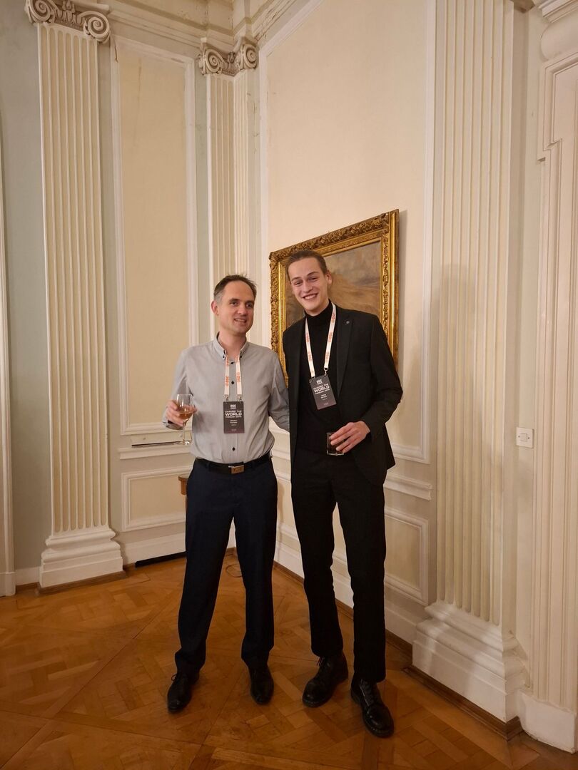 Matej and Mladen at the DSC conference